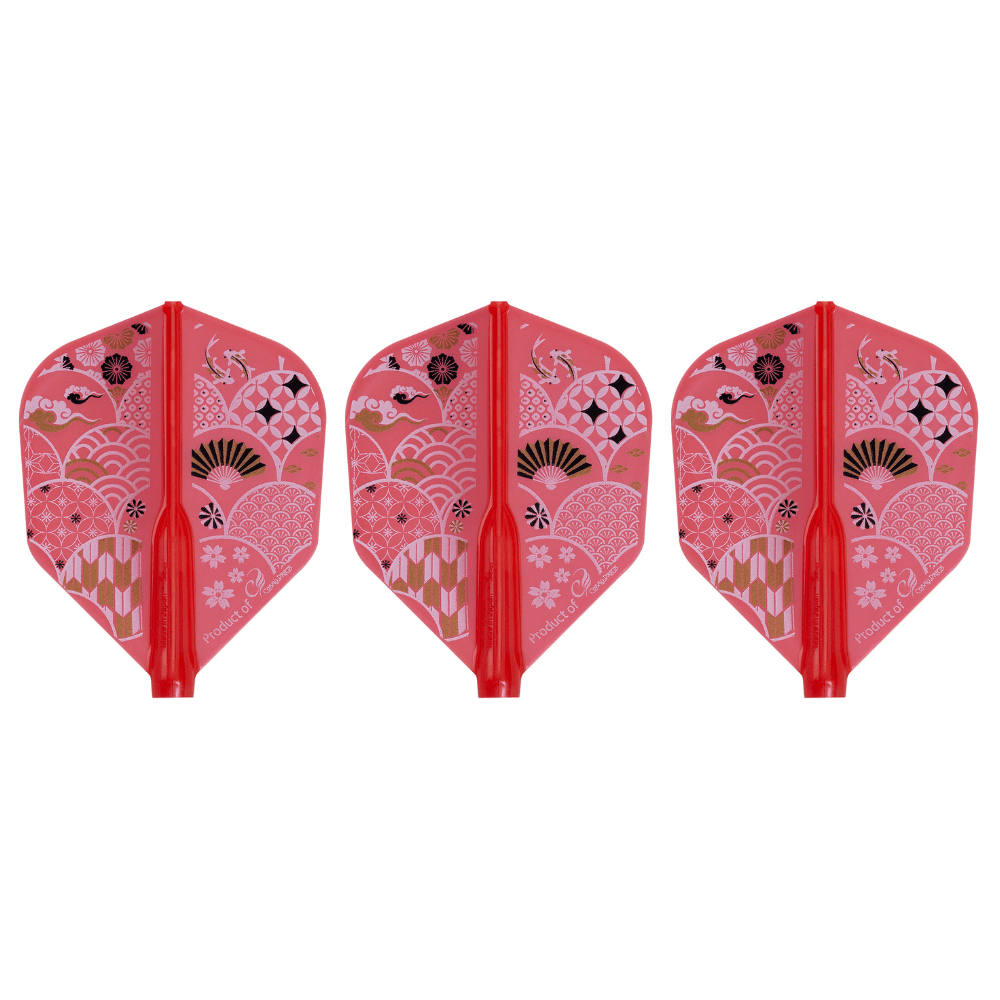 Cosmo Fit Flights Air Printed Series Japanese Pattern 2 Shape