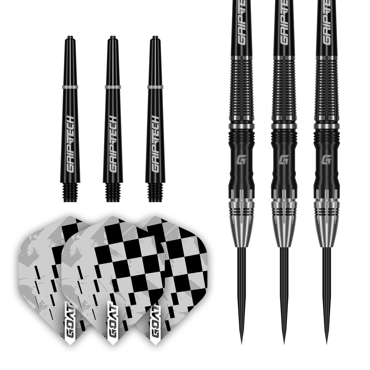 GOAT Rook Steeldarts Packungsinhalt