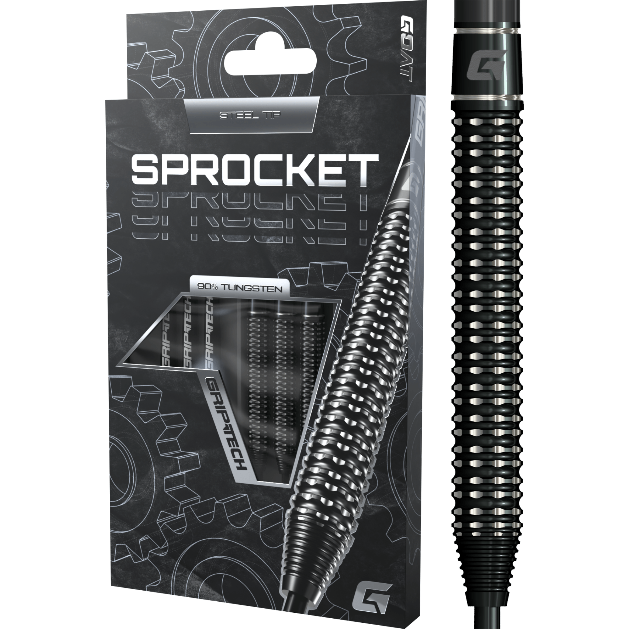 GOAT Sprocket Steeldarts Verpackung