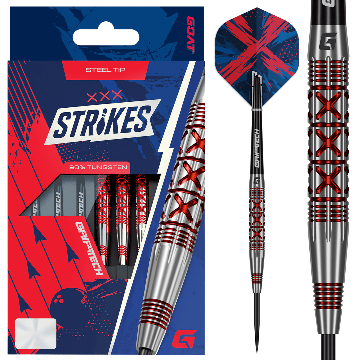 GOAT Strike Steeldarts Verpackung