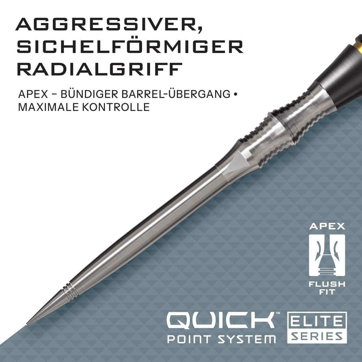 Harrows Apex Spire Elite Series Quick Point Spitzen Details
