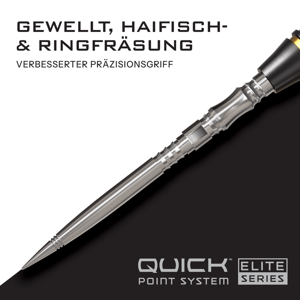 Harrows Axis Elite Series Quick Point Spitzen Details