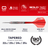 Harrows Damo Heta Geo Quick Point Steeldarts Maße