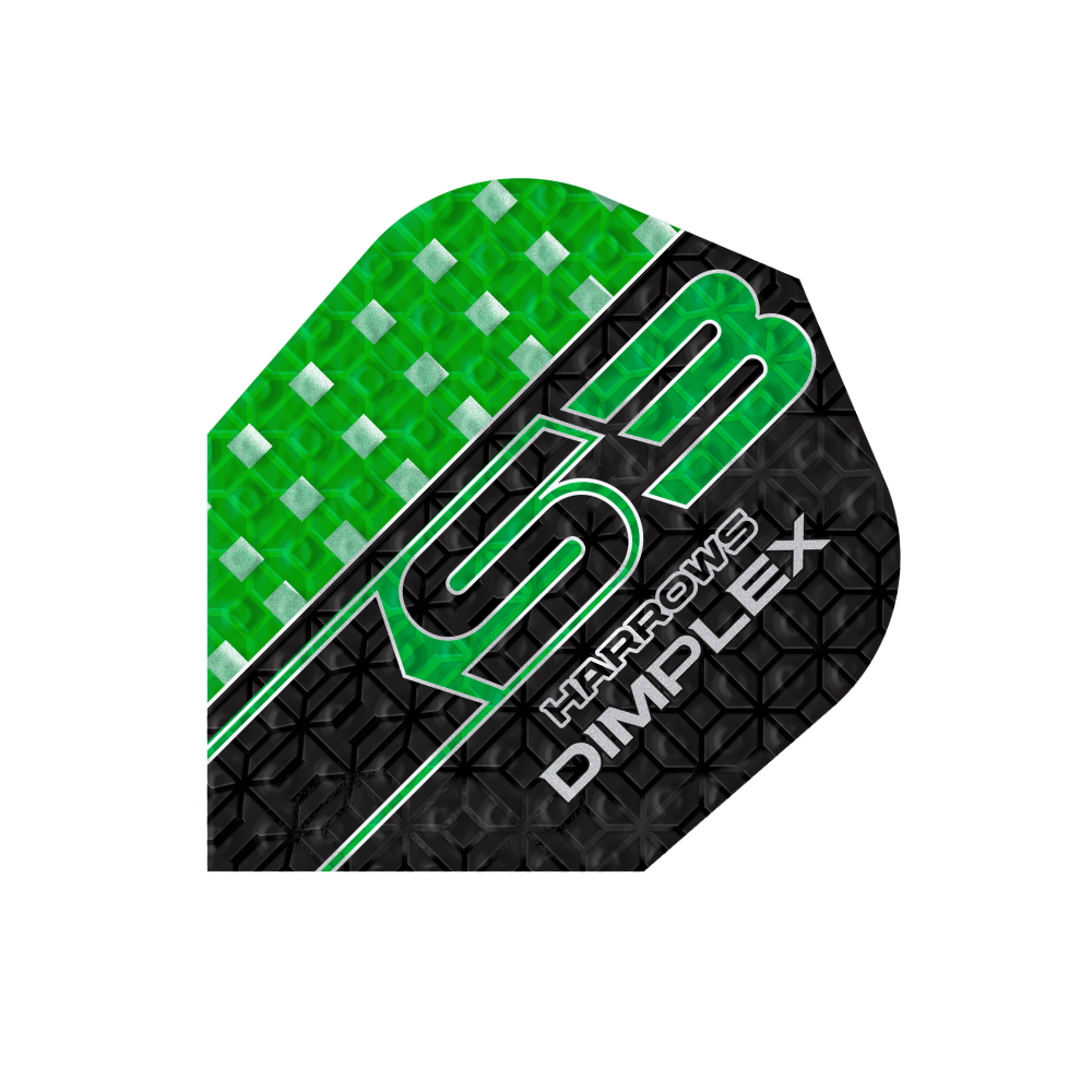 Harrows Dimplex S3 Green Flights