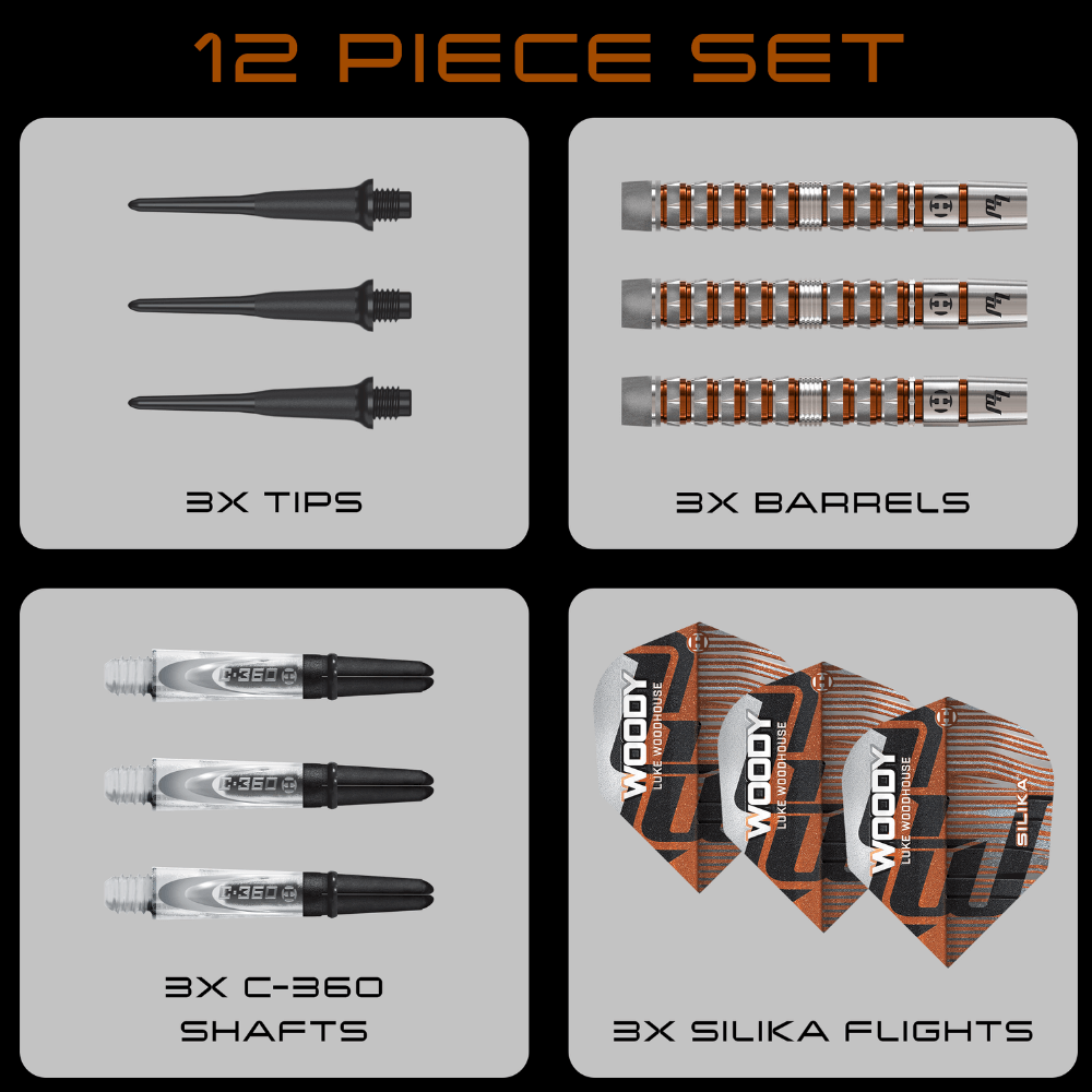 Harrows Luke Woodhouse Series 3 Softdarts Set