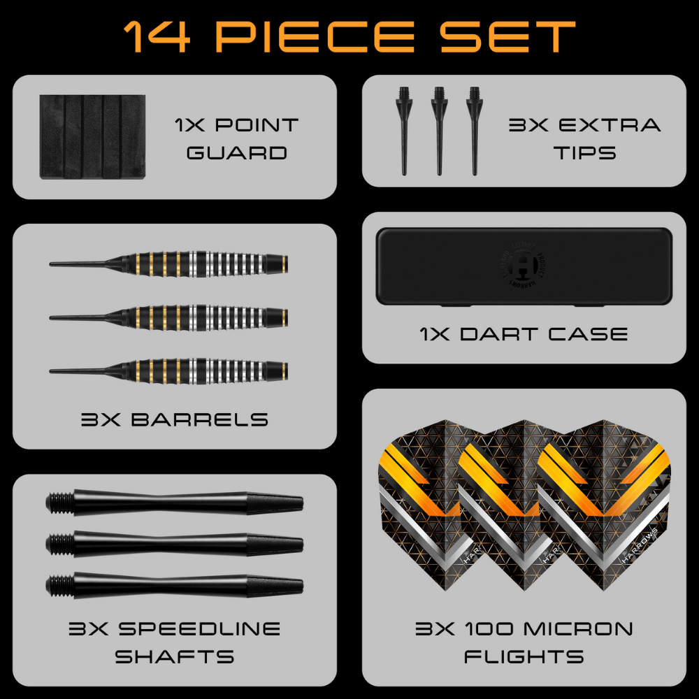 Harrows Vulcan Softdarts Set