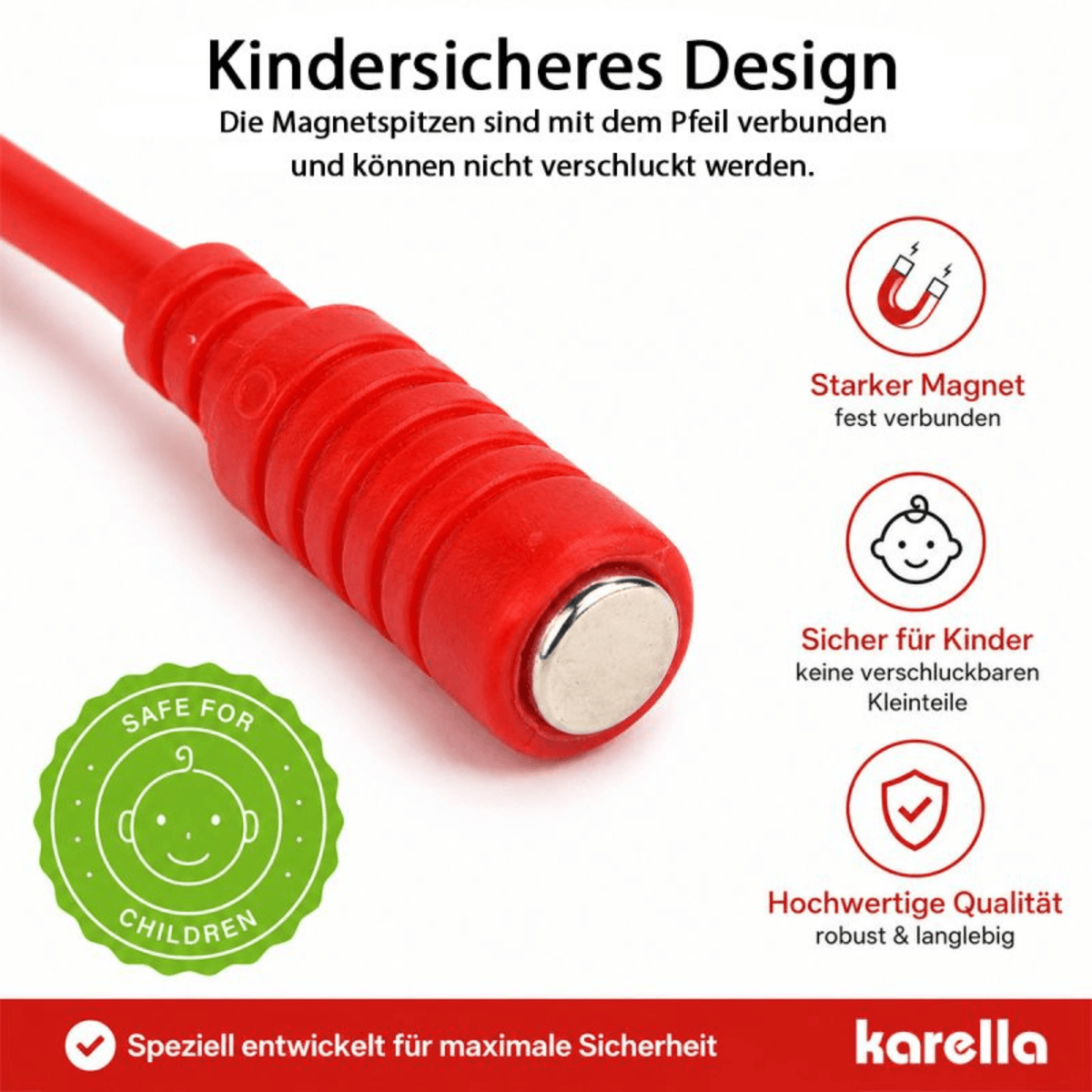 Karella Magnet Dartboard Family Detail Dart
