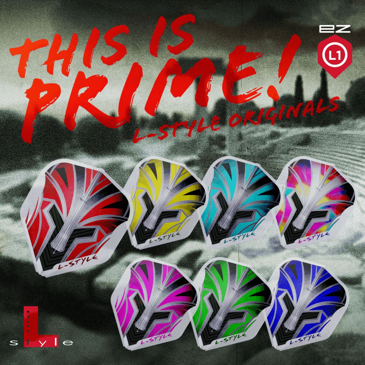 L-Style L1EZ Prime Series Rainbow Flights Farben