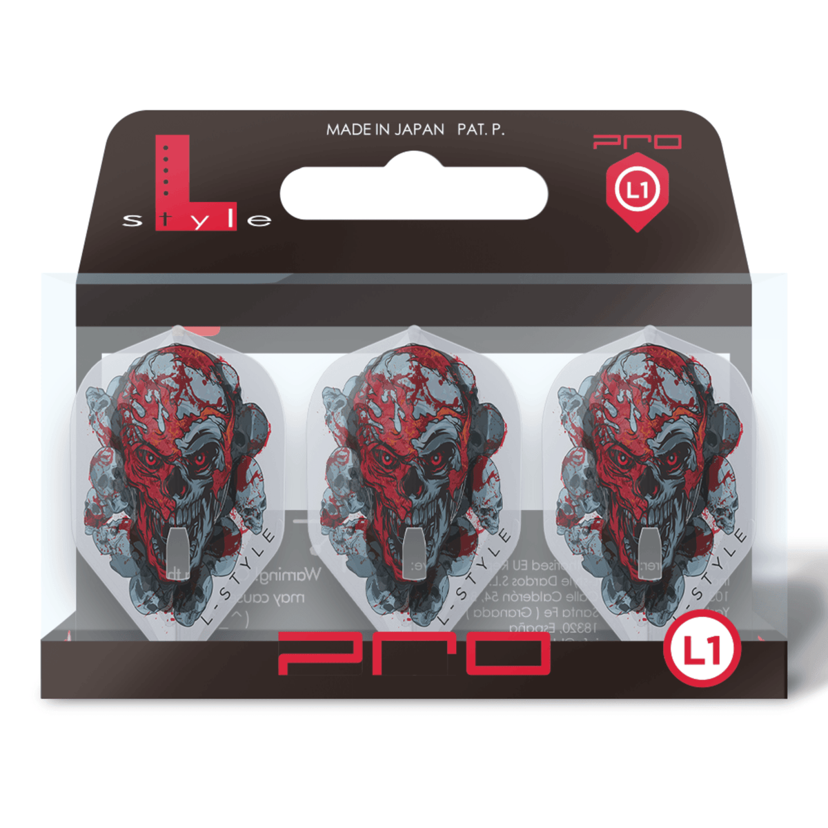 L-Style L1PRO Ryan Searle V4 Clear White Flights Verpackung