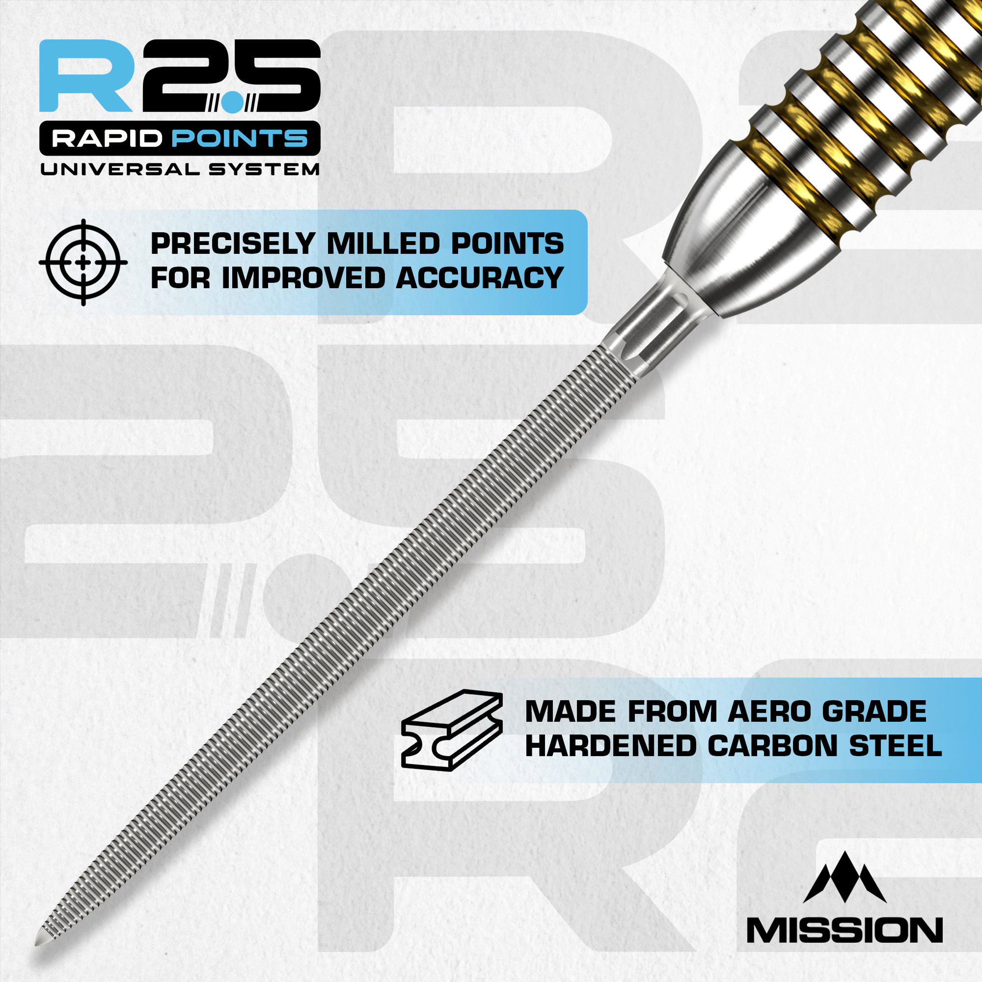 Mission Rapid Point MG1 Blue Details Material