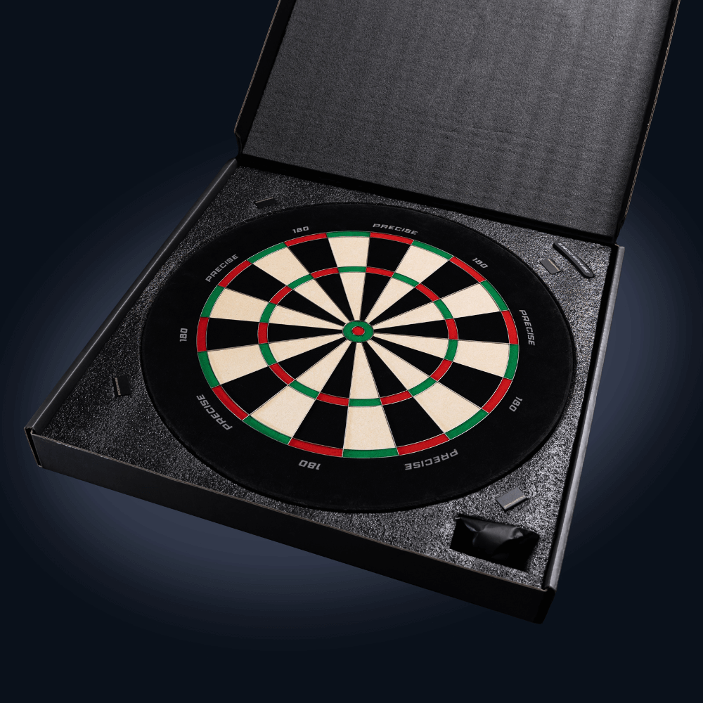 Precise180 Endorphine Dartboard ohne Zahlenring Packung