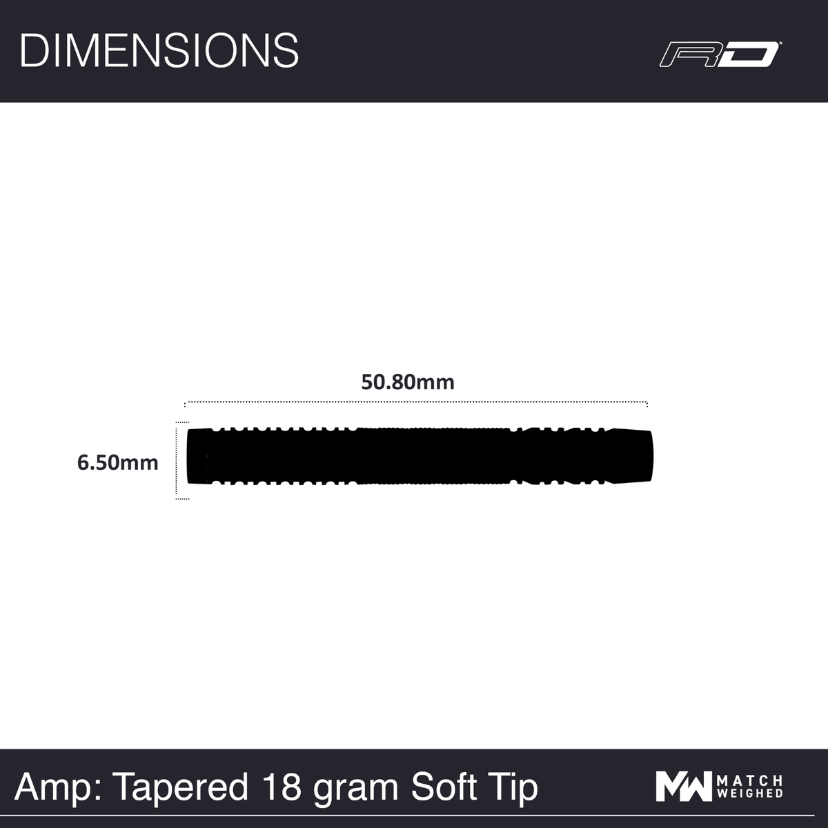 Red Dragon Amp Tapered Softdarts Maße