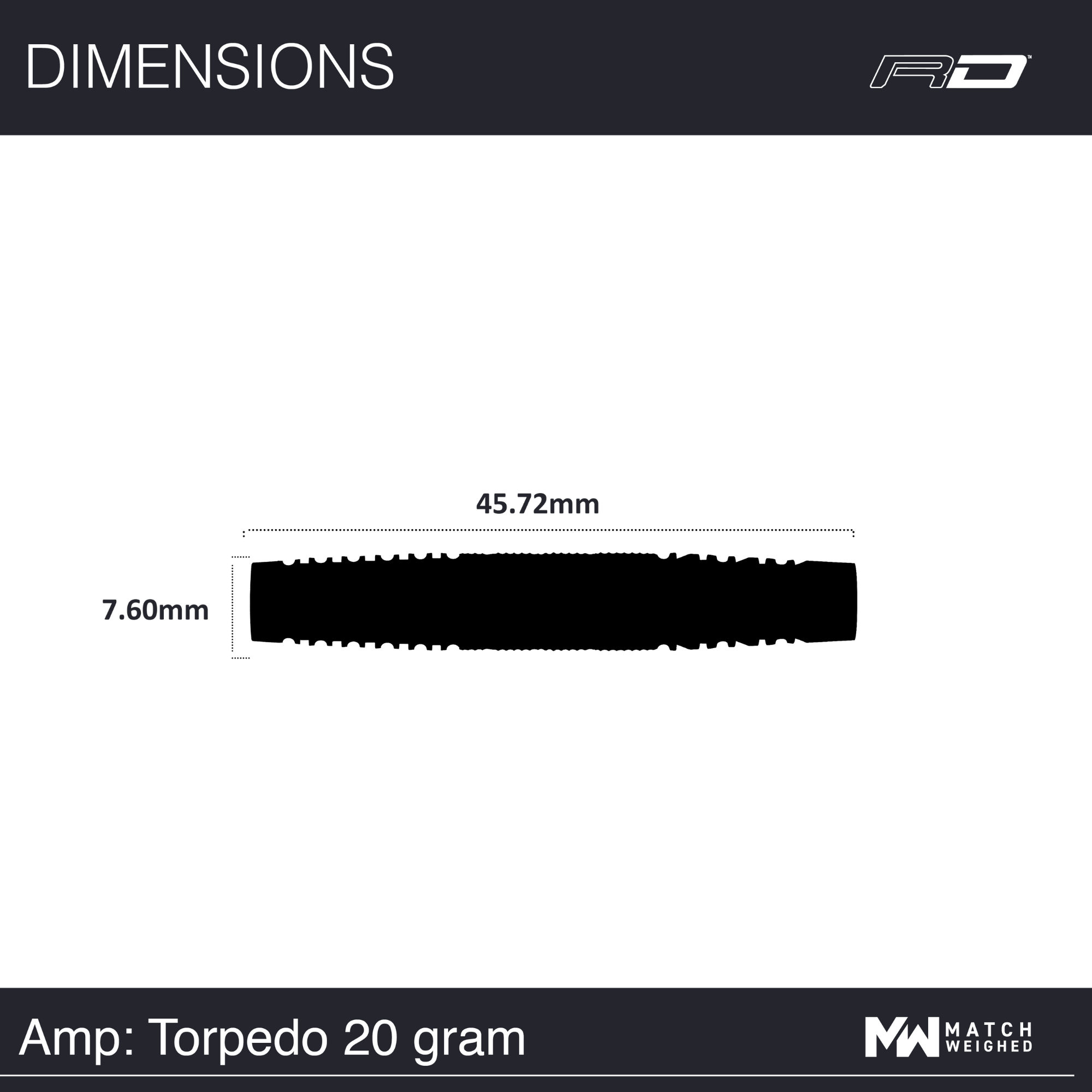 Red Dragon Amp Torpedo Softdarts Maße
