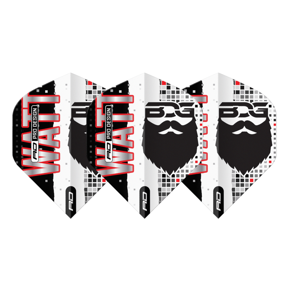 Red Dragon Hardcore Premium Jason Watt Flights Set