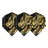 Red Dragon Jonny Clayton Dragon Flights - Gold Set