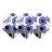 Red Dragon Luke Humphries TX5 Premium Blue Flights Set