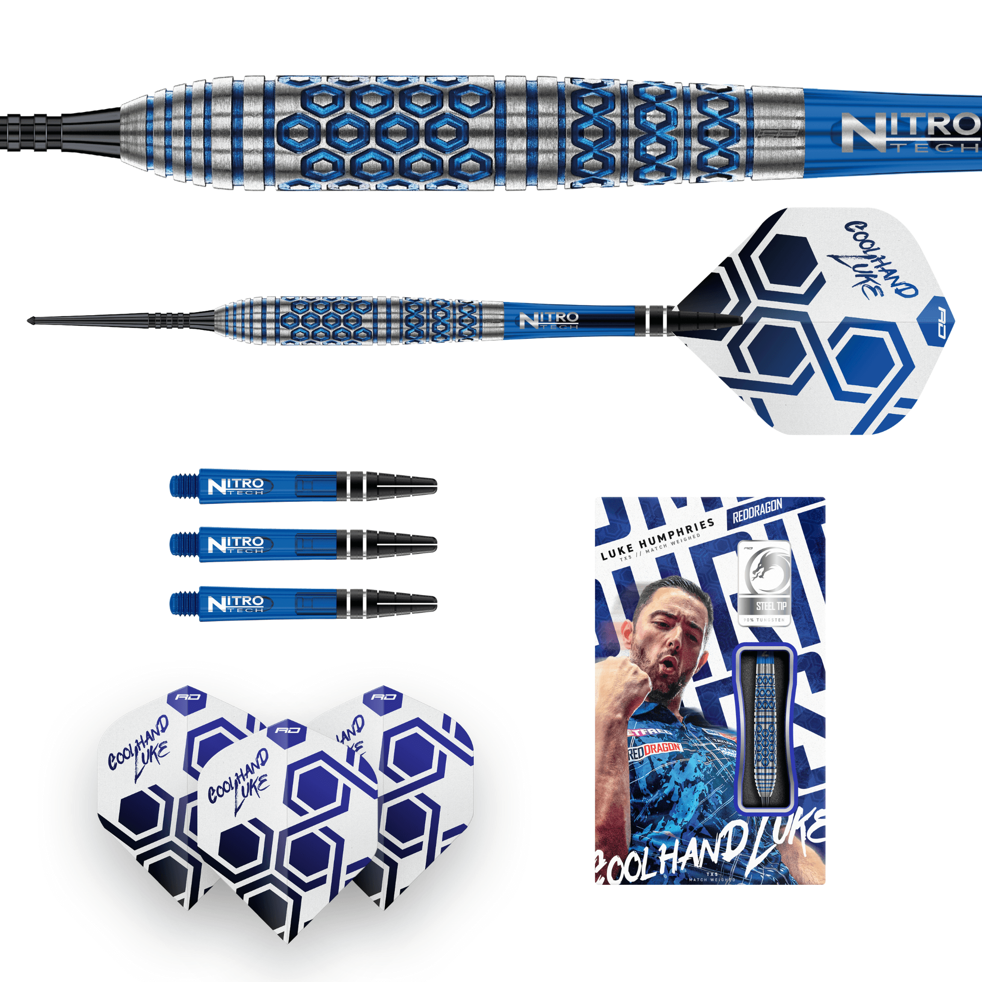 Red Dragon Luke Humphries TX5 Steeldarts