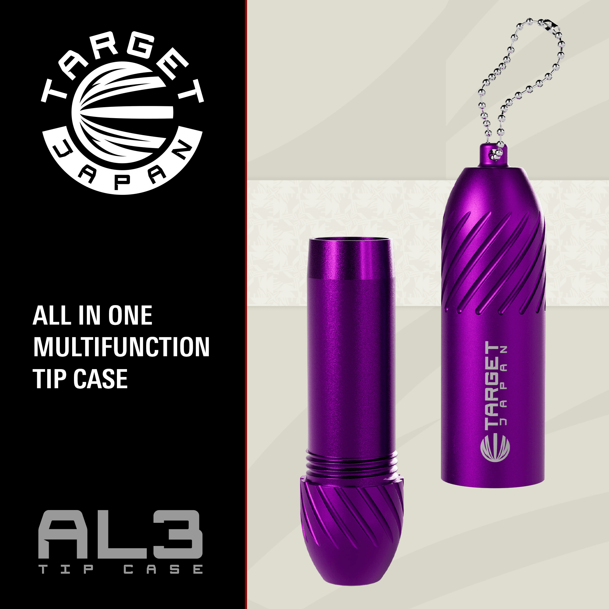 Target Japan AL3 Tip Case - Purple Detail