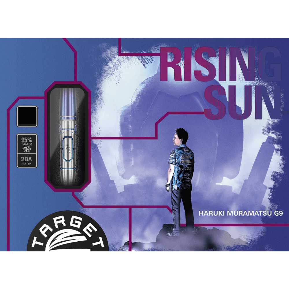Target Japan Haruki Muramatsu Rising Sun Gen 9 NG Softdarts Packung