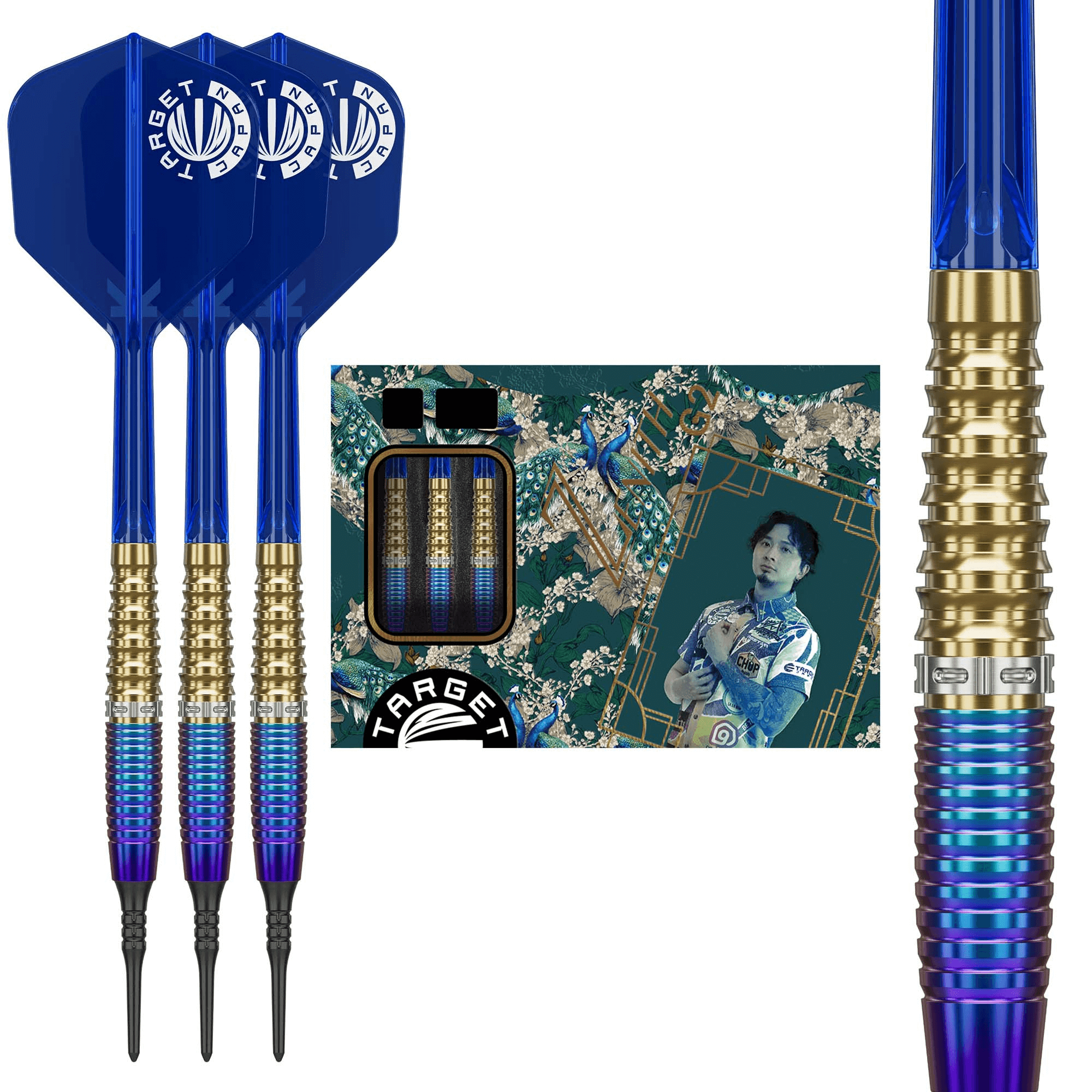 Target Japan Tung Suk Prime Series Zenith Gen 2 Softdarts Verpackung