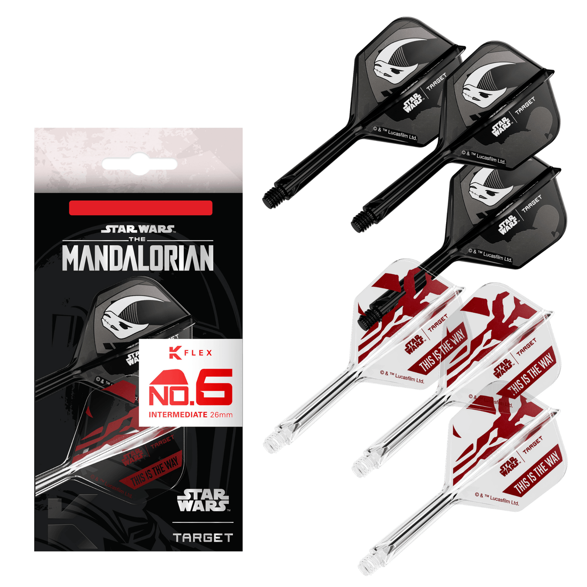 Target K-Flex Mandalorian NO6 (6 Stück)