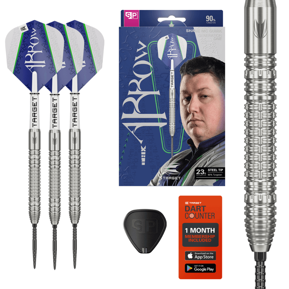 Target Shane Mc Guirk G1 Swiss Point Steeldarts Inhalt