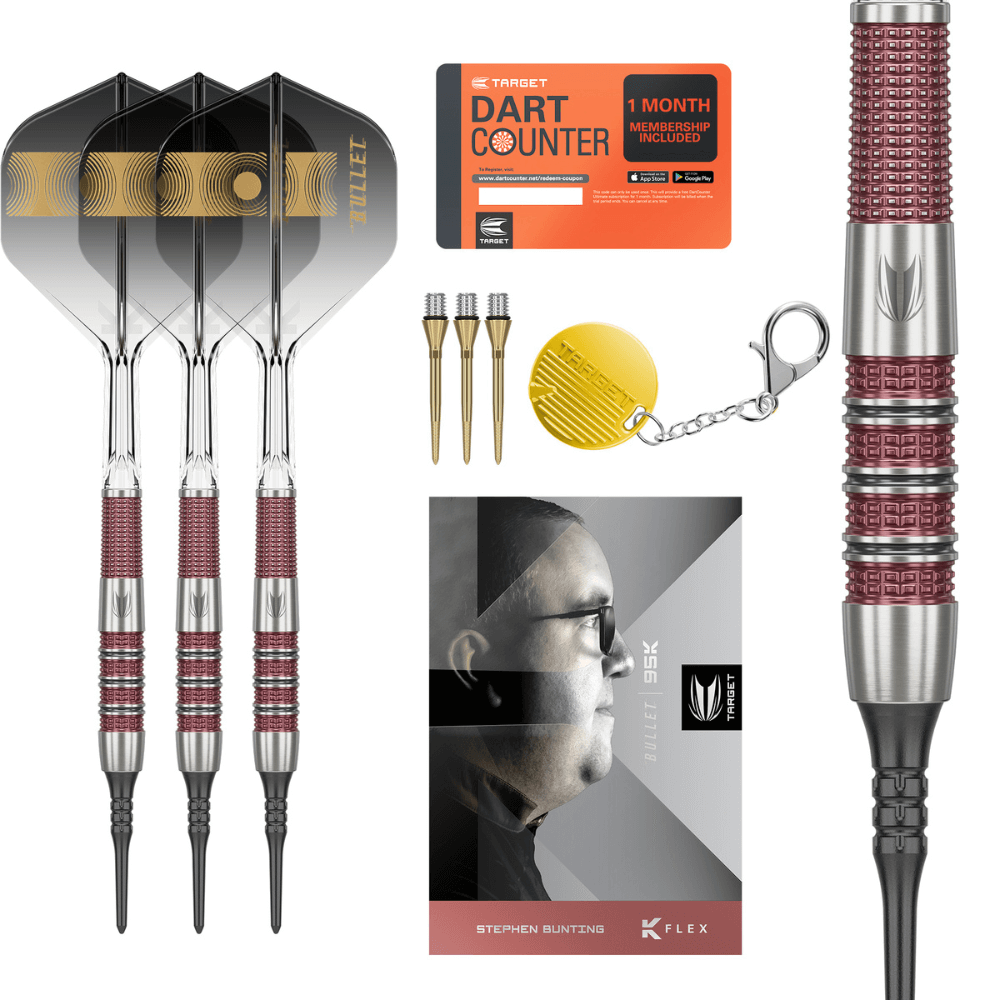 Target Stephen Bunting 95k Softdarts Inhalt