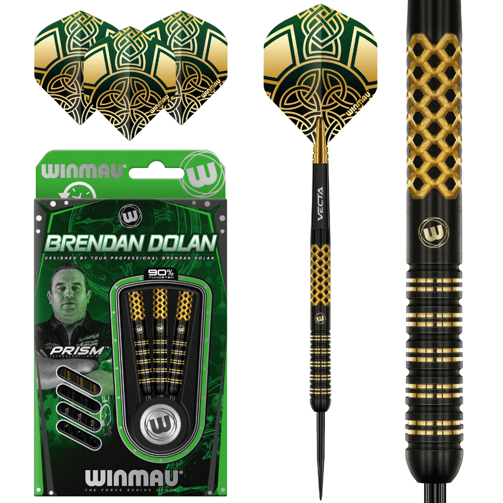 Winmau Brendan Dolan Signature Steeldarts Lieferumfang