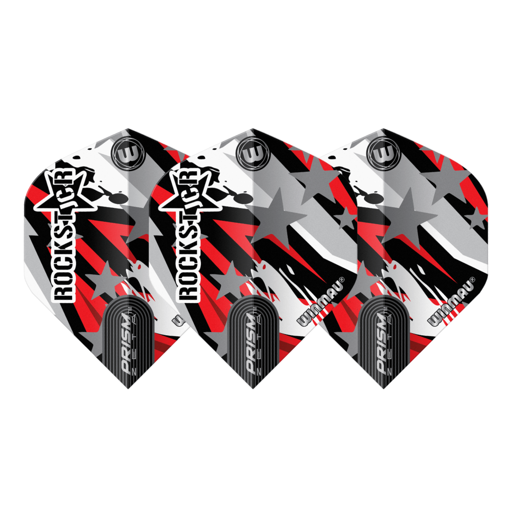 Winmau Zeta Std Cullen Rockstar 01 Flights Set